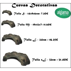 Cueva decorativa para reptiles 